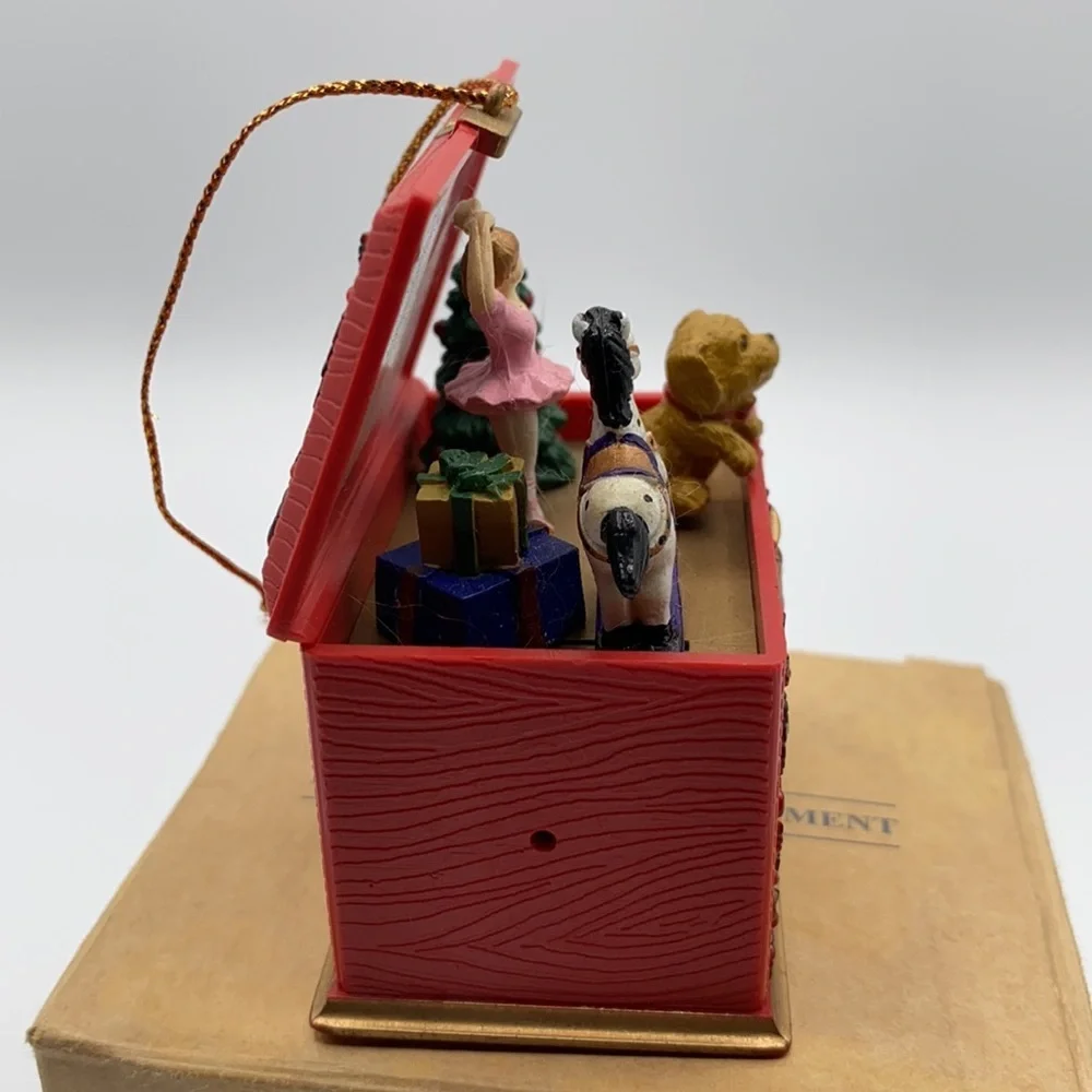 Avon Gift Collection Musical Toy Box Ornament